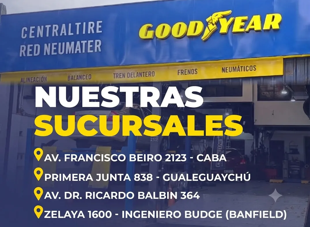 Sucursales central tire cuadrado